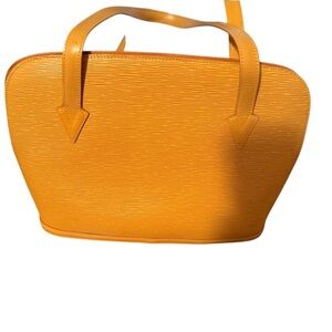 Louis Vuitton Lussac Epi Leather Tote Made in France with COA